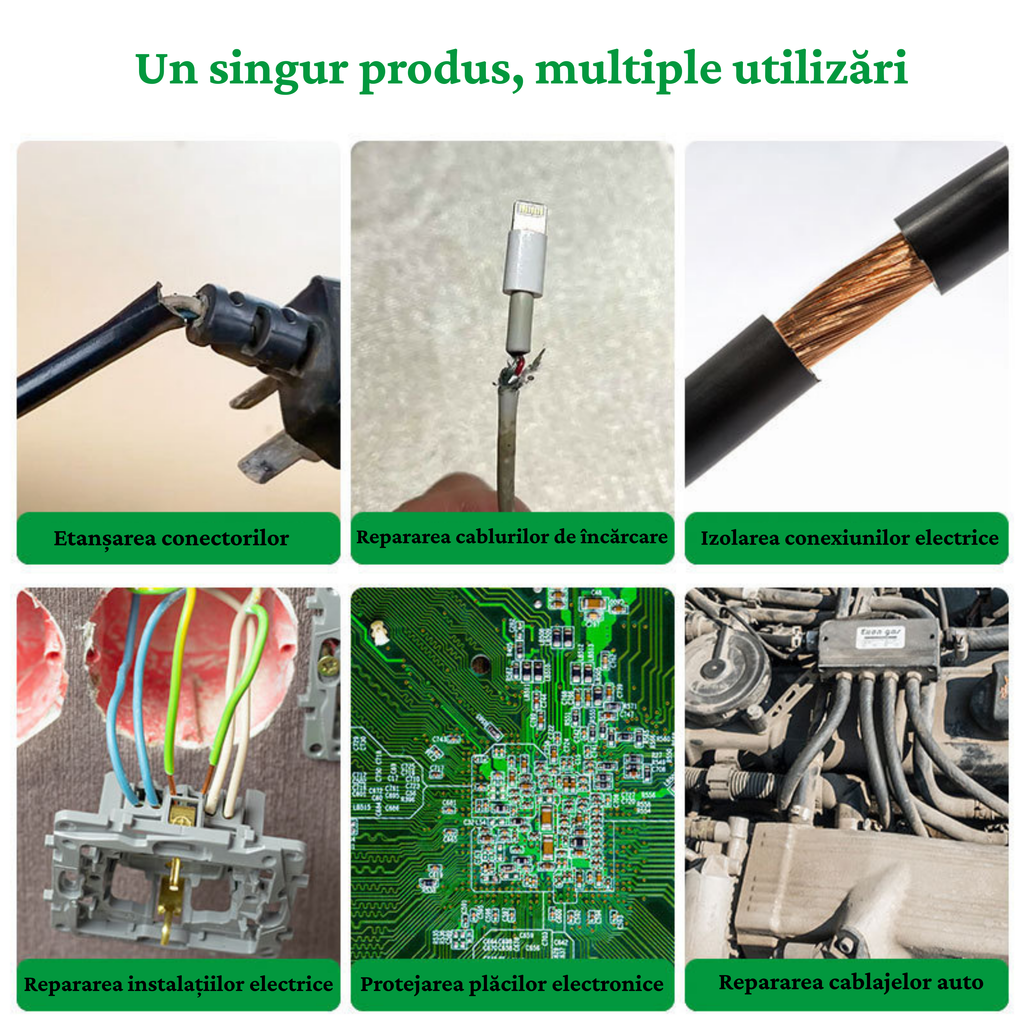 Izolație Lichidă pentru Cabluri